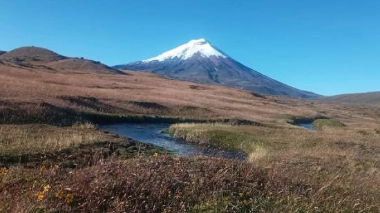 Fotografía del Cotopaxi en mayo de 2022