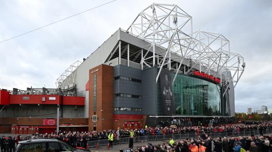 El estadio Old Trafford del Manchester United, el 13 de noviembre de 2023.