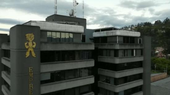 Edificio de la empresa eléctrica del Austro, Centrosur, en Cuenca.