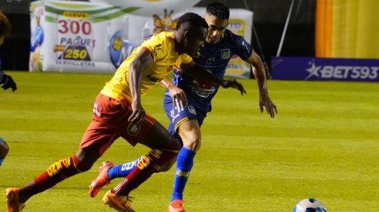 Aucas y Delfín se enfrentaron el estadio Gonzalo Pozo Ripalda, el 25 de noviembre de 2023.