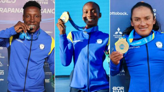 Roberto Chalá, Kiara Rodríguez y Estéfany López ganaron medallas en los Juegos Parapanamericanos de Santiago 2023.