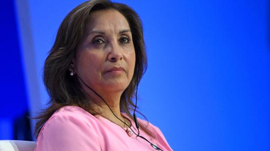 Imagen referencial de la presidenta de Perú, Dina Boluarte, en la cumbre de países APEC, el 15 de noviembre de 2023.