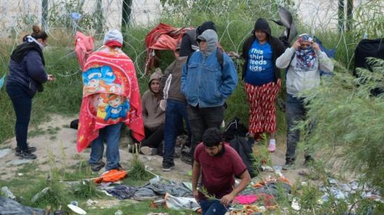 migrantes frio frontera mexico eeuu