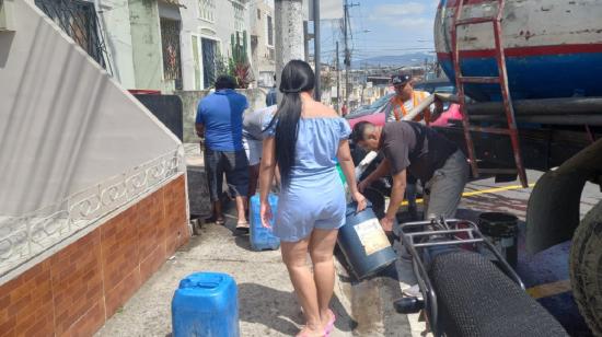 Interagua anunció trabajos programados y cortes de agua en Guayaquil.