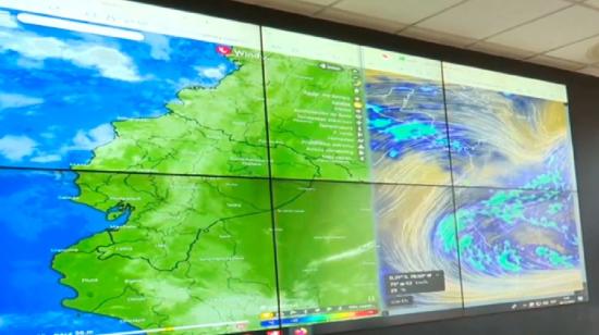 Centro de monitoreo del clima del Inamhi