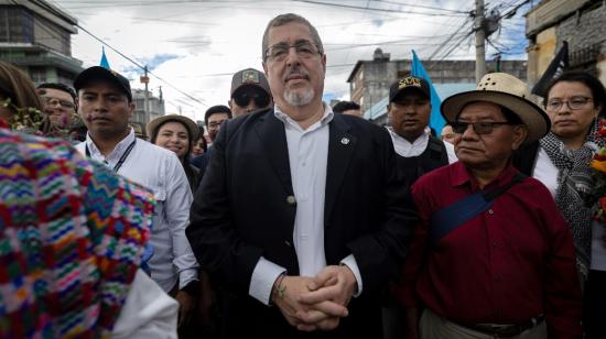 El presidente electo de Guatemala, Bernardo Arévalo de León.