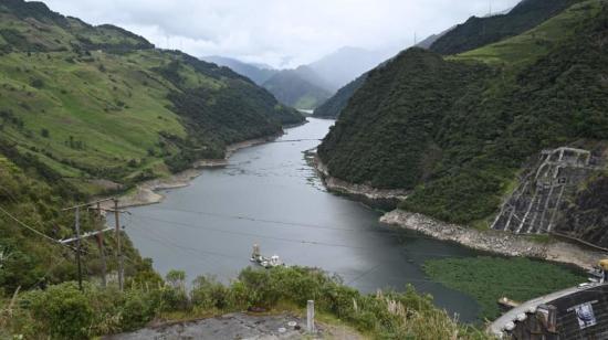 Presa de la hidroeléctrica Mazar el 11 de noviembre de 2023.