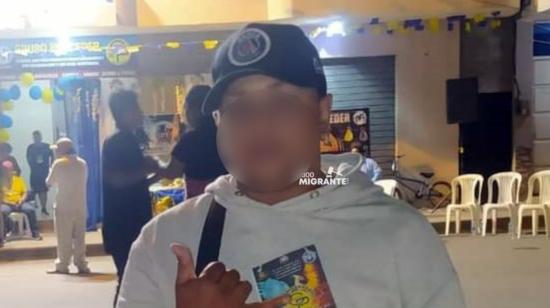 Imagen de Israel Gómez, migrante ecuatoriano, que habría sido asesinado en México.