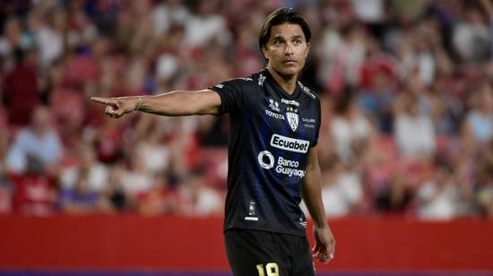 Marcelo Moreno Martins, durante un partido con Independiente del Valle.