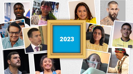 Candidatos al personaje del año en Ecuador, diciembre 2023