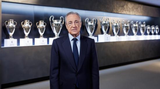 Florentino Pérez, presidente del Real Madrid, uno de los promotores de la Superliga europea.