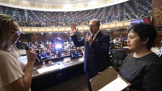 Henry Kronfle fue posesionado como presidente de la Asamblea, 17 de noviembre de 2023.