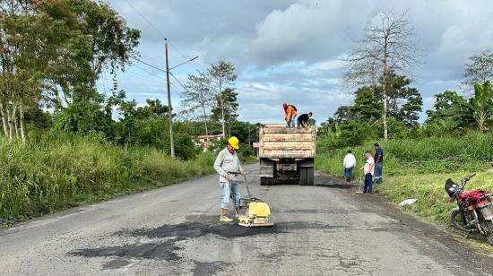 Imagen referencial de las vías de La Concordia, el 21 de diciembre de 2023.