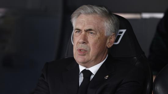 Carlo Ancelotti, en una foto de archivo con el Real Madrid, en abril de 2023.