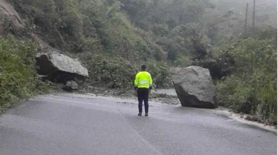 La vía Cuenca-Girón-Pasaje quedó cerrada el 31 de diciembre de 2023.