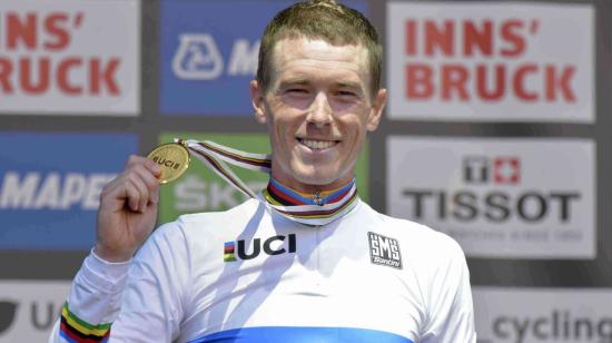 Rohan Dennis fue campeón del mundo de contrarreloj en 2018 y 2019, con el equipo BMC.