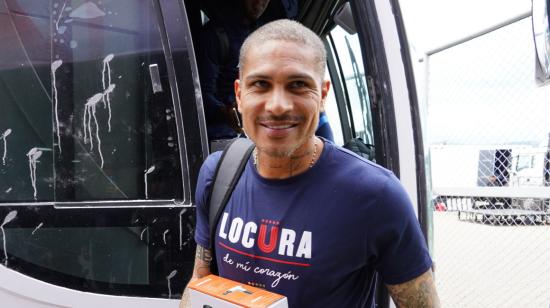 Paolo Guerrero en la final de vuelta de la LigaPro, 17 de diciembre de 2023.