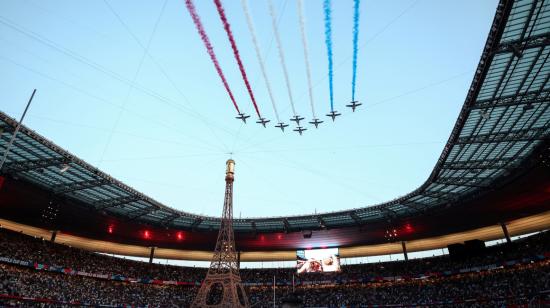 El Estadio de Francia Saint-Denis, durante un partido de la Copa Mundial de Rugby 2023, el 8 de septiembre.