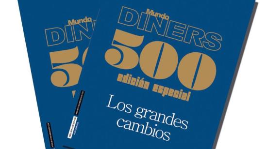 Edición 500 de la revista Mundo Diners, en enero del 2024.