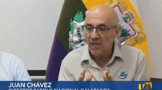 Juan Chávez, exdirector del Parque Nacional Galápagos.