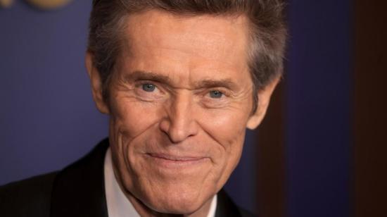 Willem Dafoe, de 68 años, recibió su estrella en el Paseo de la Fama de Hollywood.