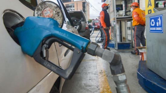 Imagen referencial de una gasolinera en Ecuador, en 2022.