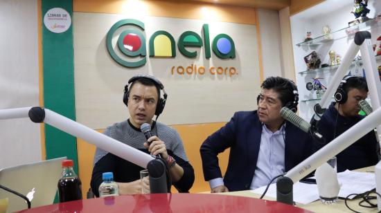 Entrevista del presidente Daniel Noboa, en Radio Canela. Quito, 10 de enero de 2024