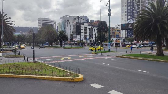 La avenida Naciones Unidas luce con poco tráfico vehicular, el 10 de enero de 2024.