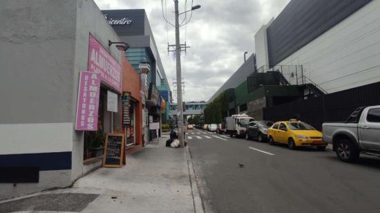 Restaurantes en los alrededores del centro comercial Quicentro, 10 de enero de 2024.