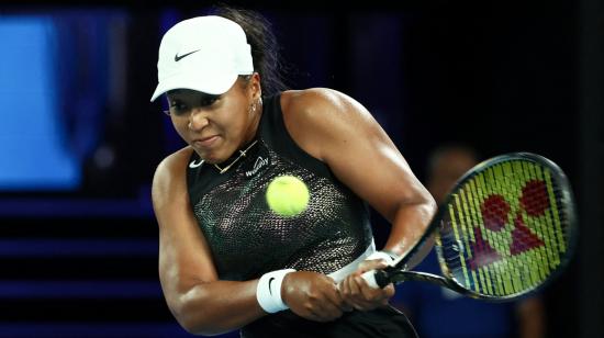 Naomi Osaka en el Abierto de Australia, 15 de enero de 2023.