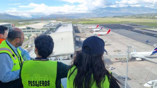 El Aeropuerto Internacional Mariscal Sucre de Quito, en noviembre de 2024.