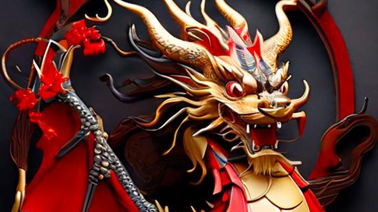 En la cultura china, este 2024 se celebra el año del dragón de madera. 