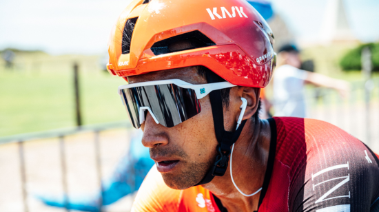 Jhonatan Narváez, durante el Tour Down Under, en Australia, el 20 de enero de 2024.