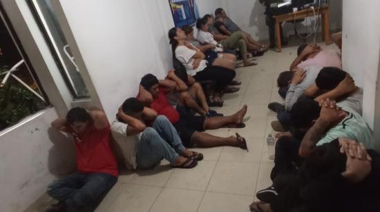 Miembros de Los Fatales detenidos en Bolívar.