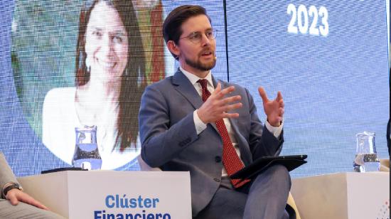 Guillermo Avellán, gerente del Banco Central del Ecuador.