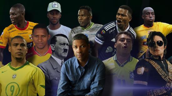 Futbolistas ecuatorianos que heredaron sus nombres de personajes famosos de la historia. 