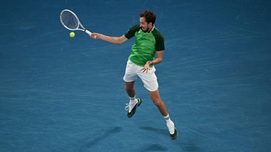 Daniil Medvedev, durante la semifinal del Abierto de Australia, el 26 de enero de 2023.