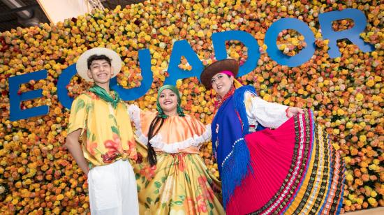 Stand de Ecuador en Fitur 2024 el 26 de enero del 2024.