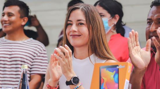 La asambleísta alterna, Paola Jaramillo, renunció al PSC para formar parte del oficialismo en Guayas. 