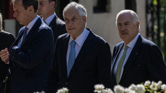 El expresidente de Chile, Sebastián Piñera, en una foto de archivo durante una conferencia universitaria, el 17 de marzo de 2023.