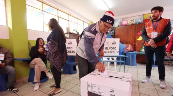 La jornada electoral en Calacalí comenzó el 8 de octubre de 2023, a las 07:00, con normalidad. 