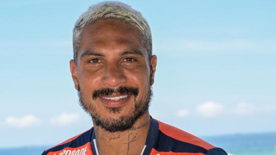 Paolo Guerrero jugador de César Vallejo, 6 de febrero de 2024.