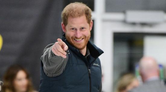 El príncipe Harry está en Canadá con su esposa, Meghan Markle, para un entrenamiento de un año antes de los juegos Invictus.