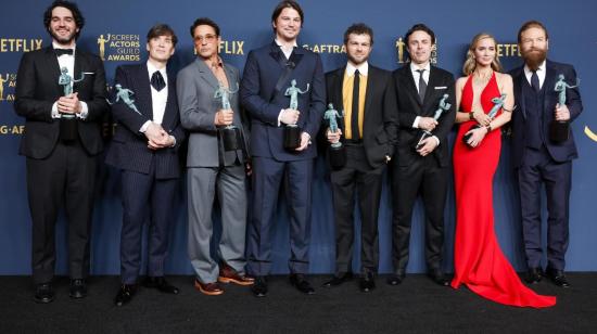 El elenco de 'Oppenheimer' fue el ganador de los premios SAG.