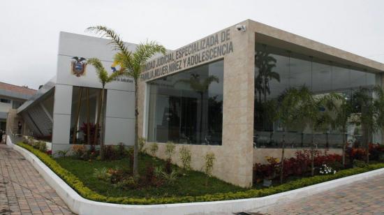 Imagen referencial. Edificio de la Unidad Judicial de Morona Santiago.