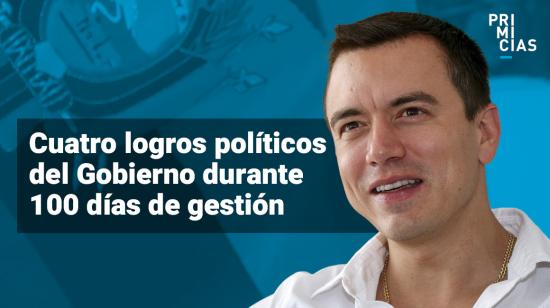 Primeros 100 días de gestión del Gobierno de Ecuador.