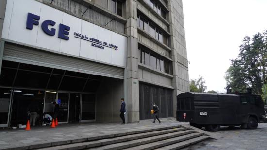 Imagen referencial del edificio de la Fiscalía General del Estado, en febrero de 2024.