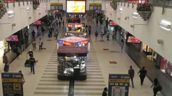 Imagen referencial. Instalaciones de la Terminal Terrestre de Guayaquil.