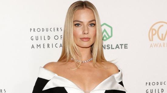 Margot Robbie, actriz que interpretó a 'Barbie', en la película homónima ahora nominada en los premios Oscar. 