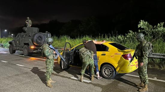 Operaciones militares en Guayaquil, el 17 de marzo de 2024.